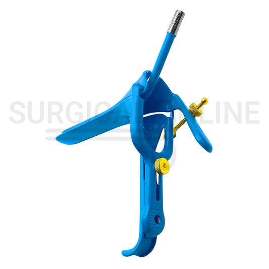 LLETZ LEEP Pederson Vaginal Speculum Blue Coated X-Large