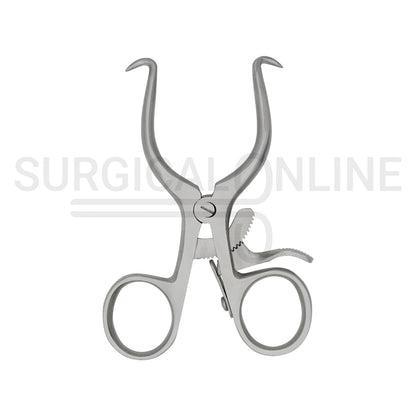 Pediatric Gelpi Retractor With Grip Lock 3.50"