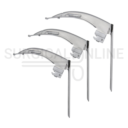 McCoy Flexi-Tip Fiber Optic Laryngoscope Blades Set