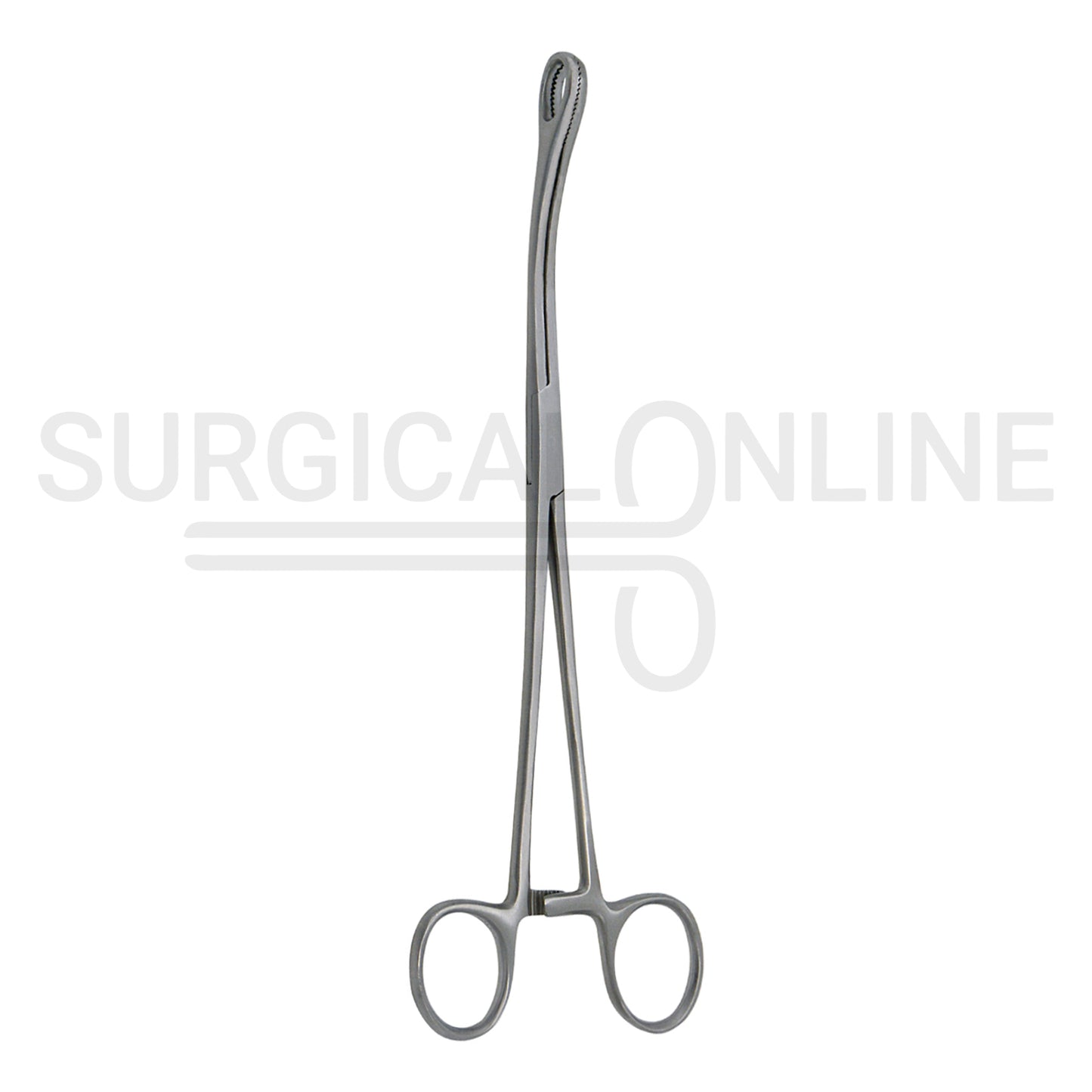 Foerster Sponge Forceps Serrated Curved 7.00"
