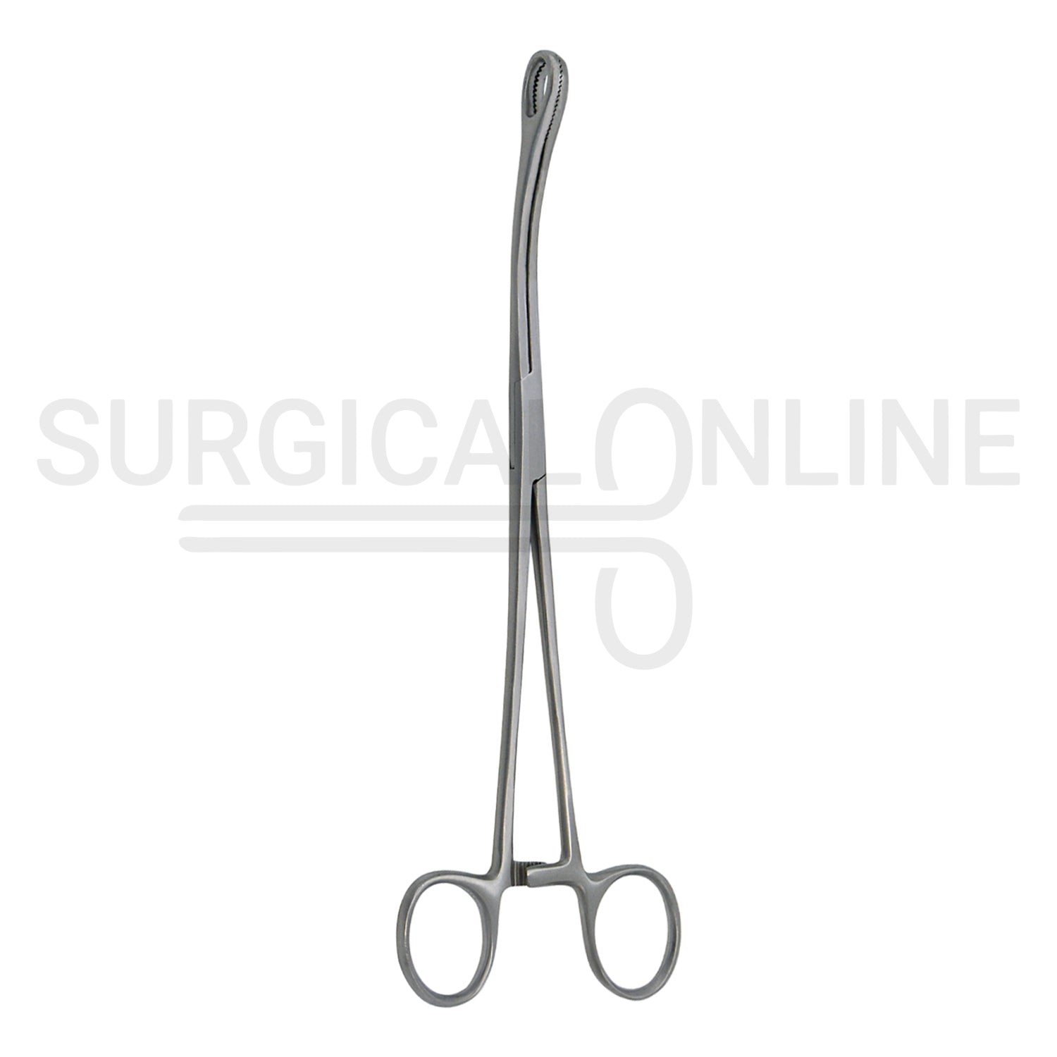 Foerster Sponge Forceps Serrated Curved 7.00"