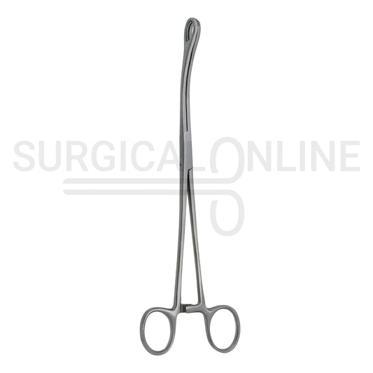 Foerster Sponge Forceps Serrated Curved 7.00"