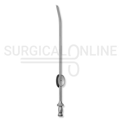 Adson Suction Tube 6″ With Finger Valve & Obturator 11 FR (3.6 mm)