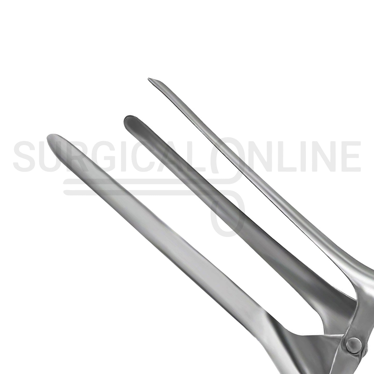Polansky Vaginal Speculum 10.5″ 3-Blades With Butterfly Screw