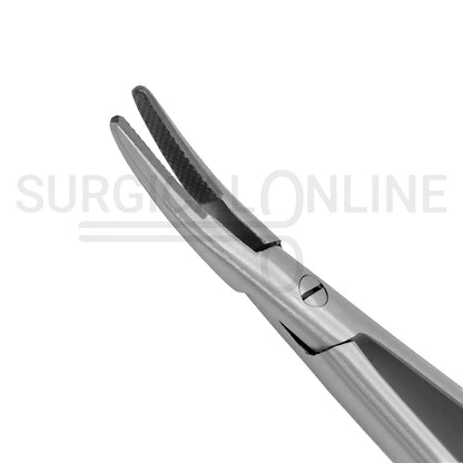 TC Castroviejo Needle Holder 5.5″ Curved With Lock