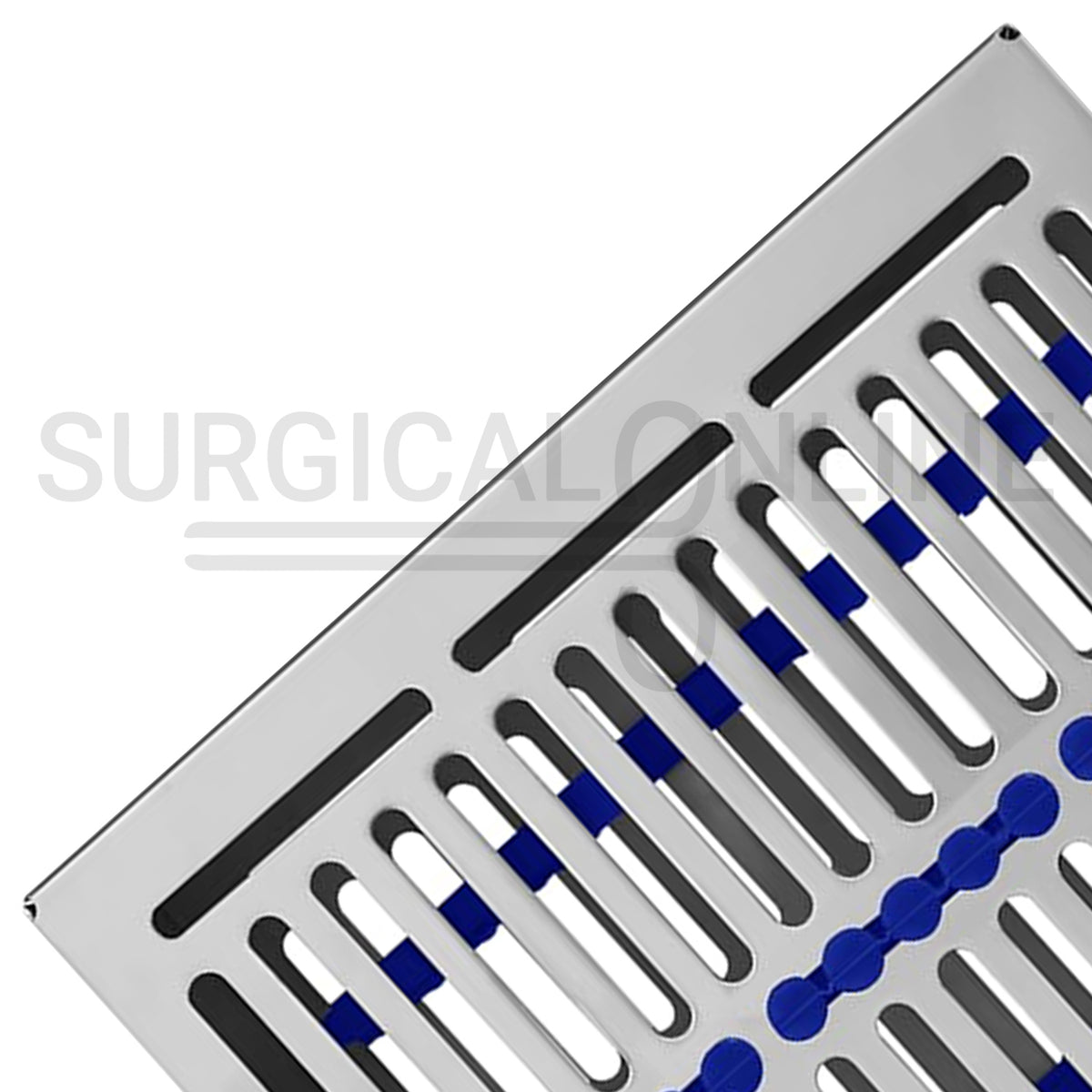 8 Instrument Elevators Sterilization Cassette Tray 7″ × 8″