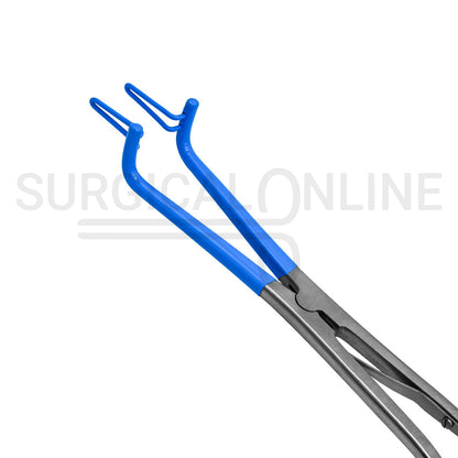 Kogan Non-Conductive Endocervical Speculum 9.5″ Blue Coated