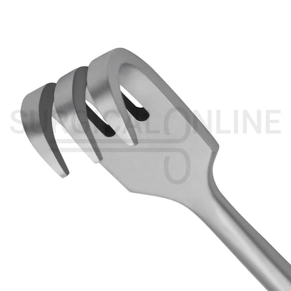 Volkman Retractor 8.50" Sharp 3 Prong