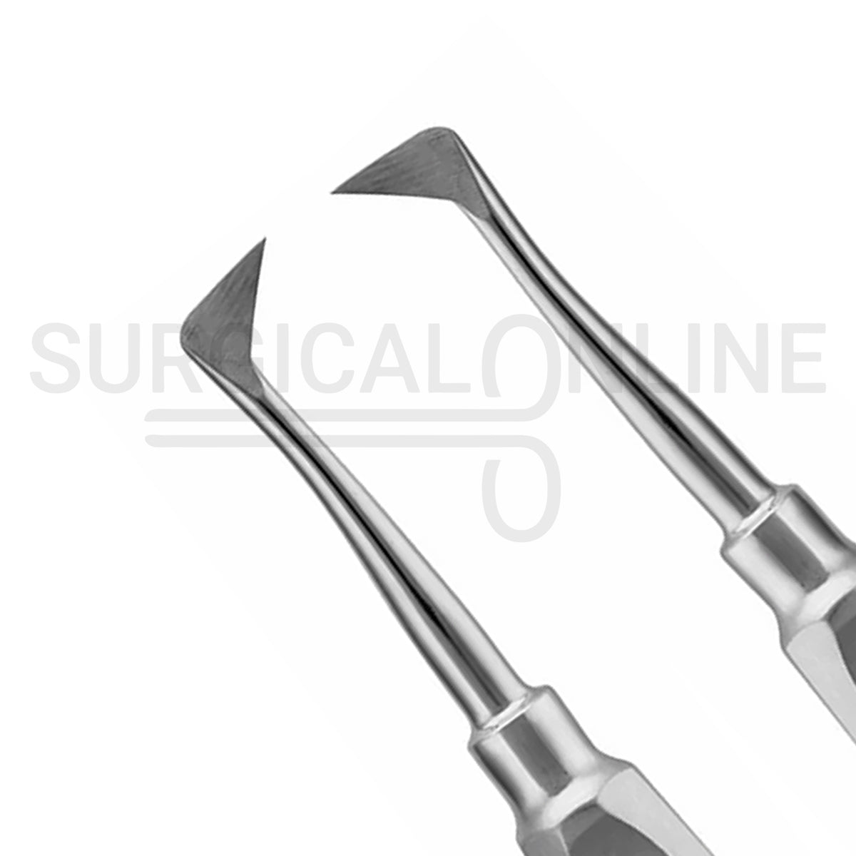 2 Pcs Dental Seldin Elevator #1L Left & #1R Right Angled Set