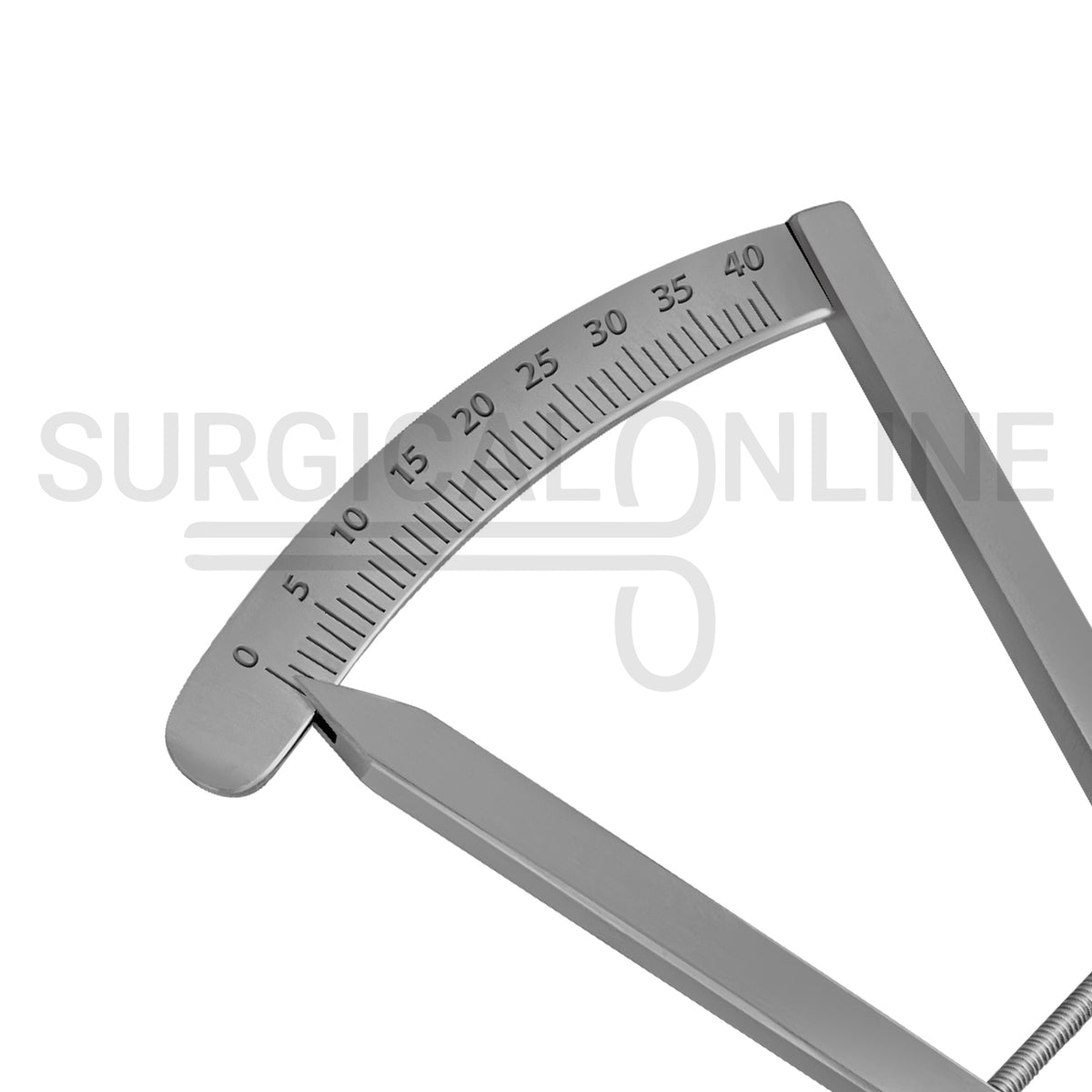 Castroviejo Caliper 6″ Round Tips Graduated 0–40mm