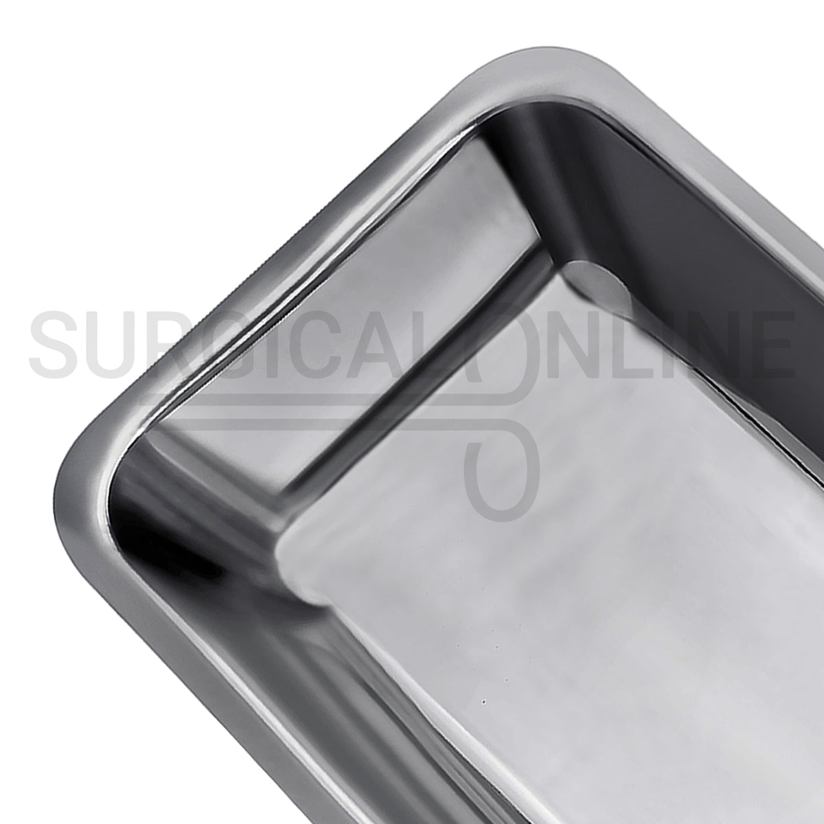 Instrument Sterilization Tray 8″ × 4″ × 2″ With Recessed Grip Lid