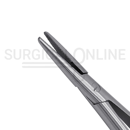 Castroviejo Needle Holder 7.00″ Straight Serrated Tip With Lock
