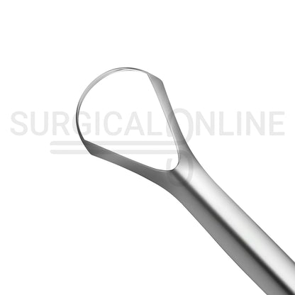 Metal Tongue Scraper 6.00″ Oral Hygiene Cleaner