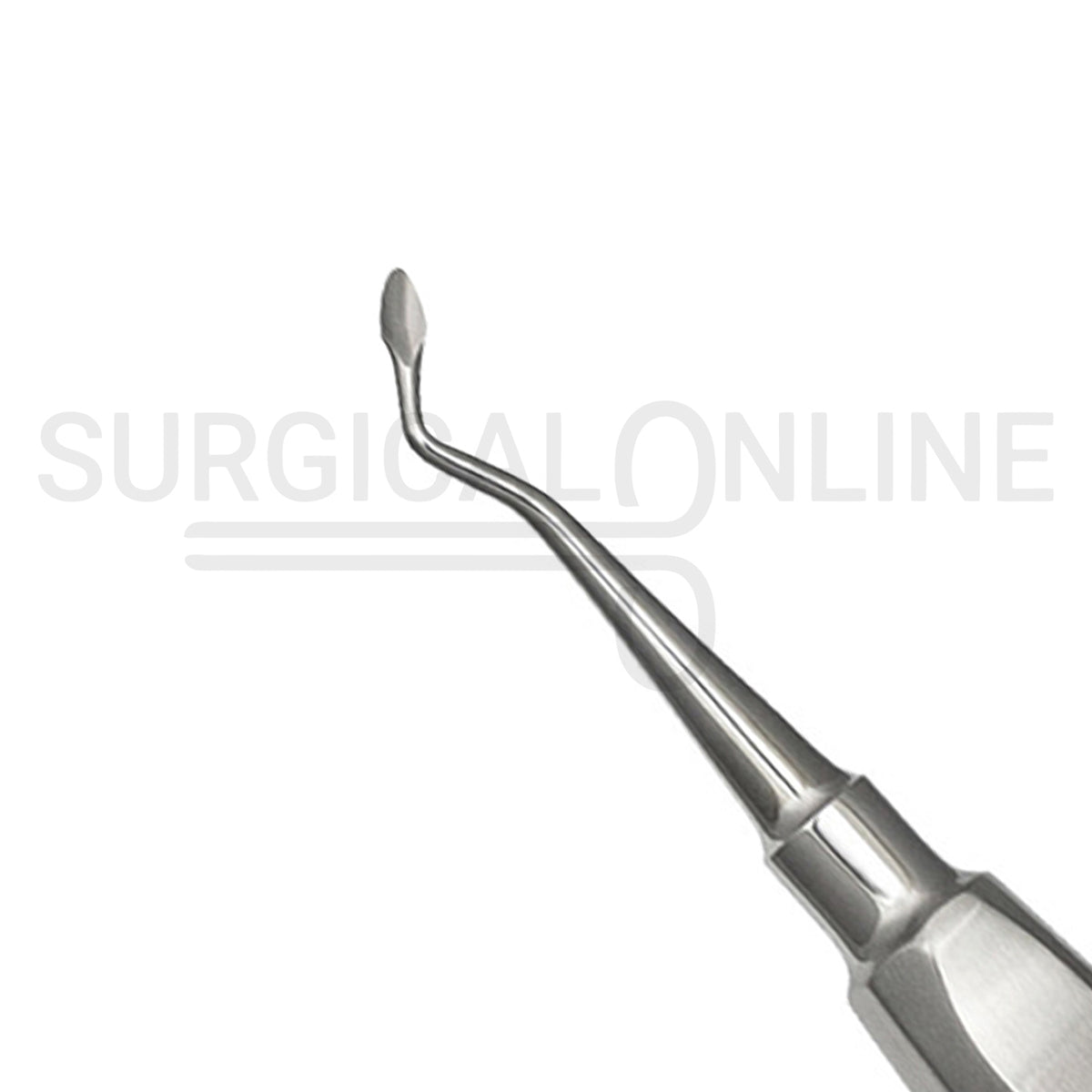 Dental Spade Concave Root Elevator #60L Angled Left 6″