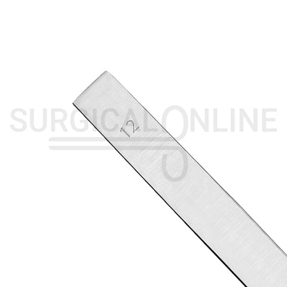 US Army Pattern Osteotome 6.25" Straight 12mm Wide
