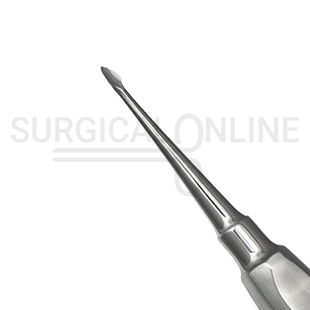 Dental Spade Concave Root Elevator #63S Curved 6″
