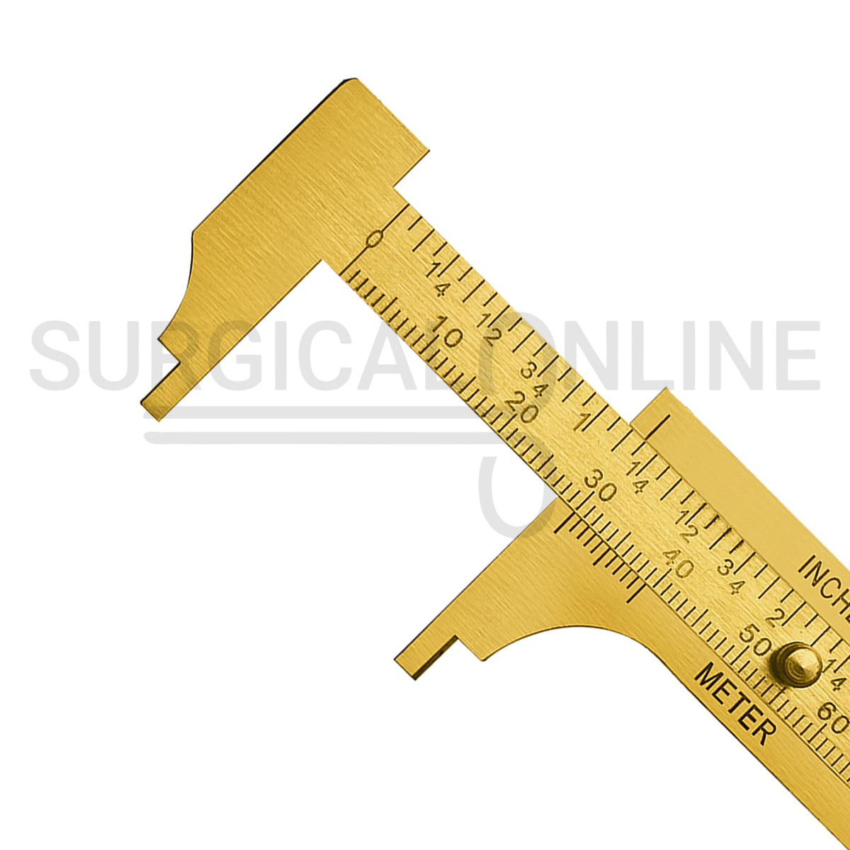 Brass Vernier Caliper Sliding Gauge 4.5″ 0–100mm