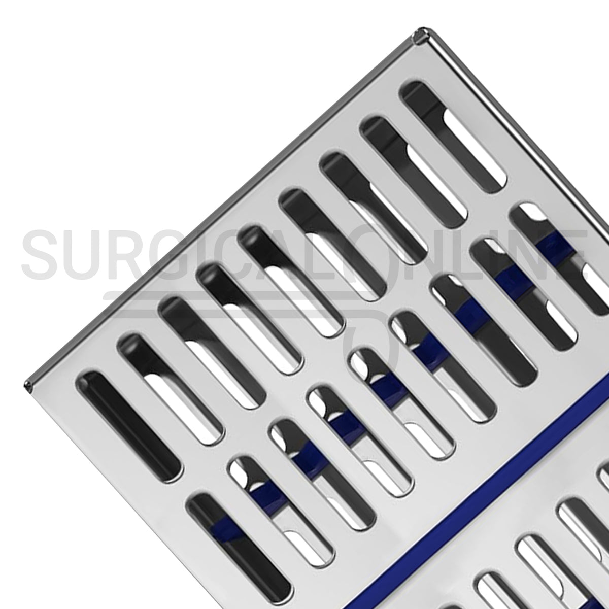 10 Instrument Sterilization Cassette Tray 7″ × 5″