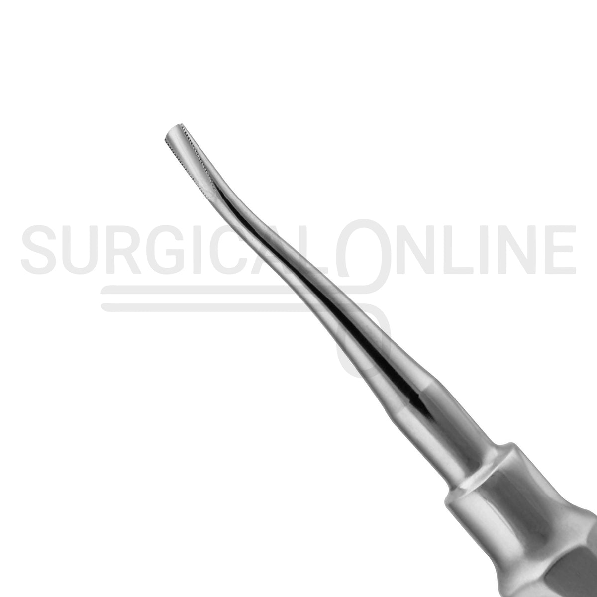 Root Elevator #77R 6″ Serrated Tip End