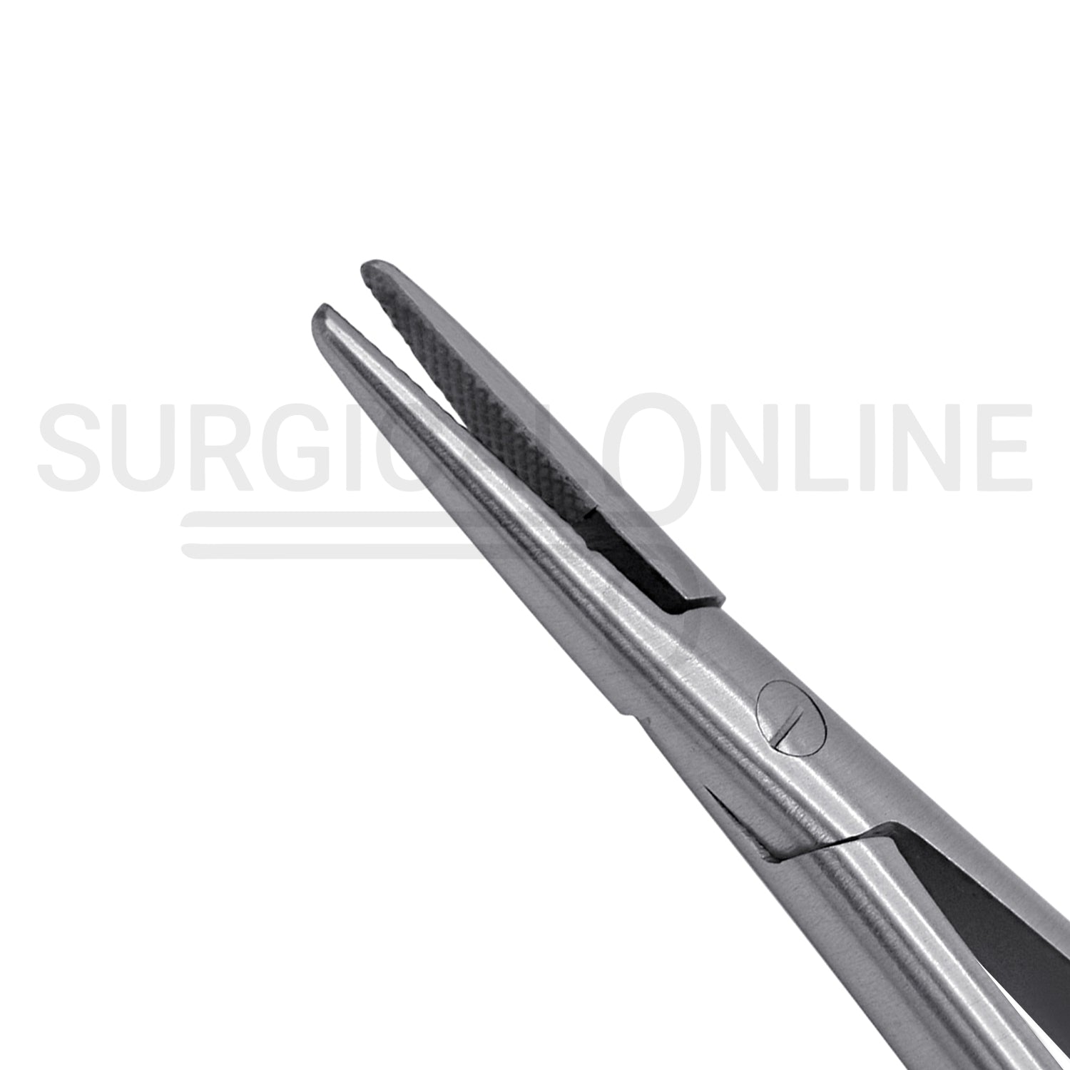 Castroviejo Needle Holder 5.5″ Straight Serrated Tip With Lock