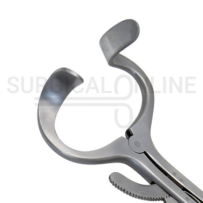 Molt Mouth Gag Retractor 3.5″ Curved Blades Pediatric
