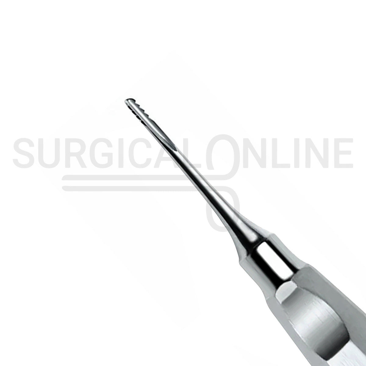 Serrated Dental Elevator 2mm Tip 6″