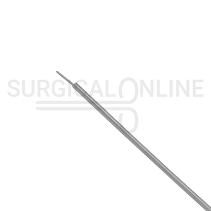 Frazier Suction Tube 6FR (2.00mm) Finger Cut-Off Angled 7.6" Aspirator