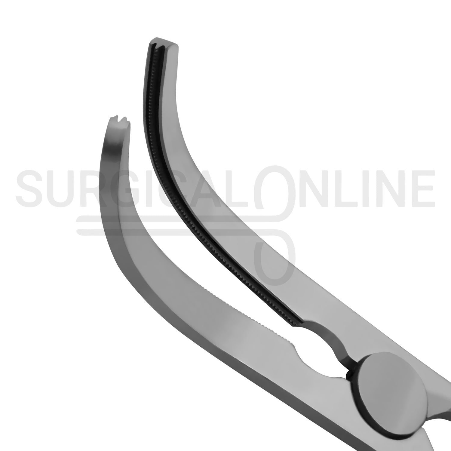 Glover Bulldog Clamp With Spring Adjusting Screw 3.5" Curved 4cm Jaws