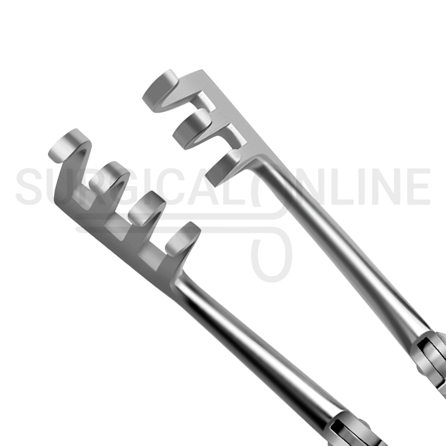 Beckman-Weitlaner Retractor With Hinged Blades 3X4 Prong Blunt 9.00"