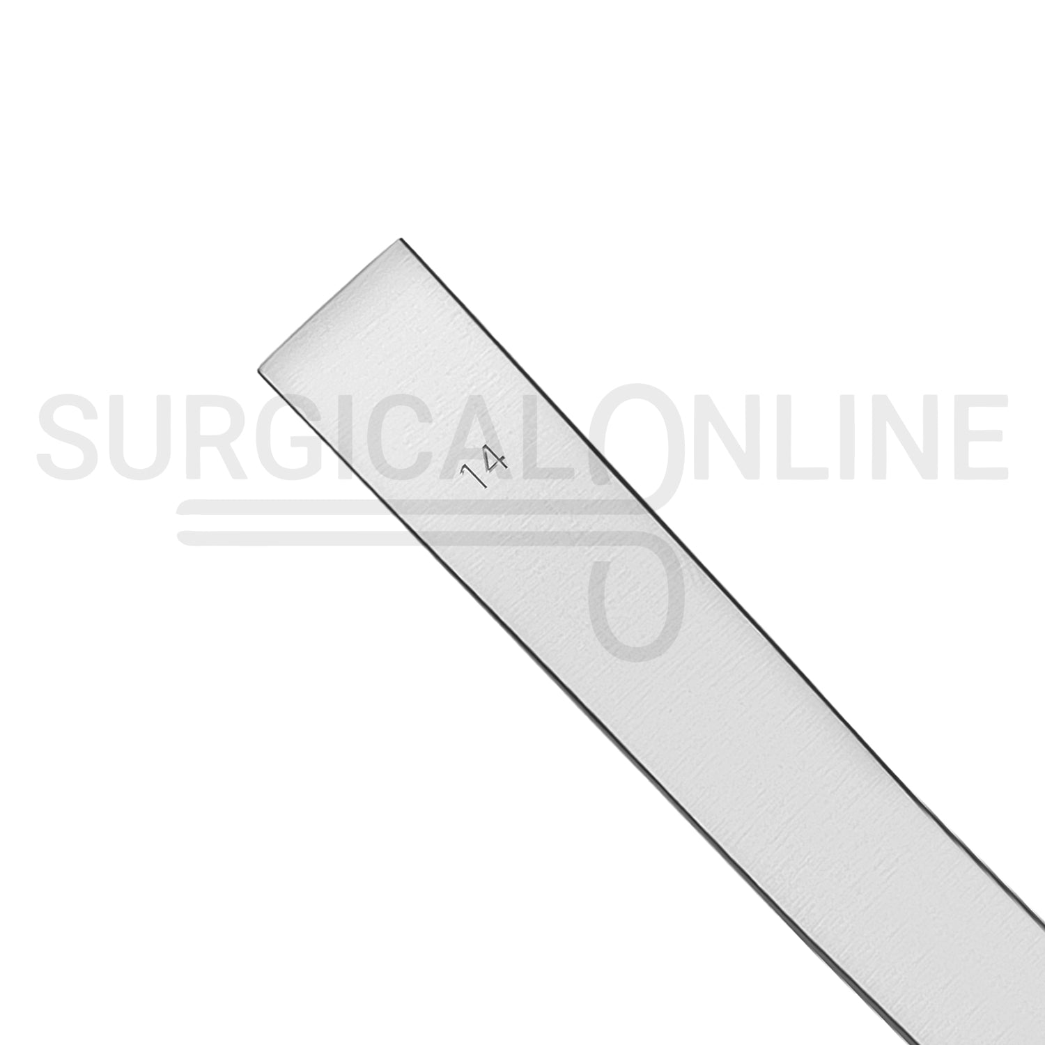 US Army Pattern Osteotome 6.25" Straight 14mm Wide