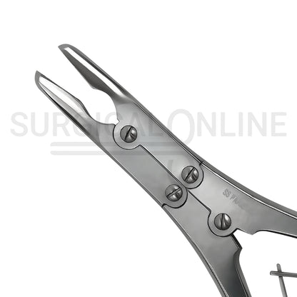 Ruskin Bone Rongeur Curved 7mm Bite 7.25"