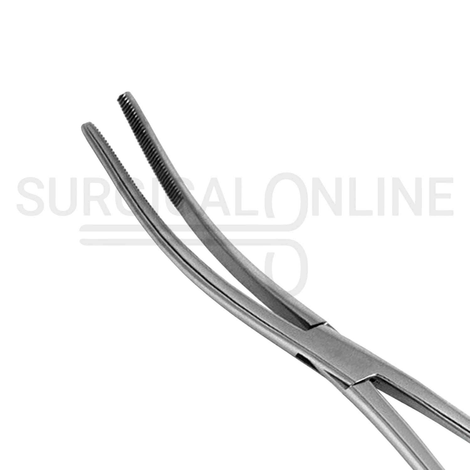 Bozeman Uterine Dressing Forceps Double Curved 10.00"