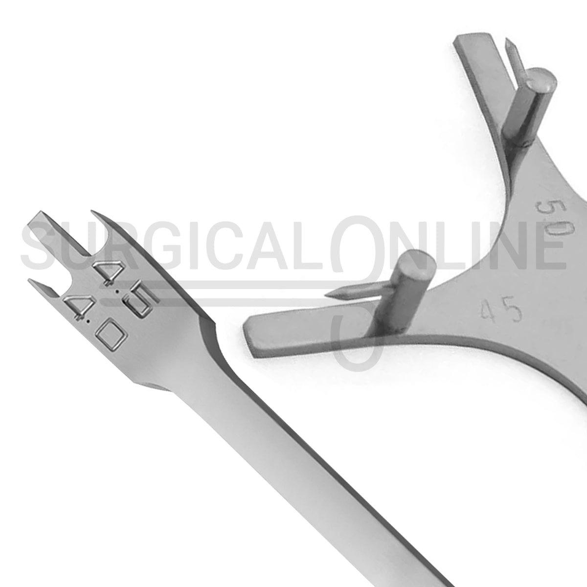2 Pcs Bracket Positioning Star Boone & Height Gauge Wick Type Orthodontic Set