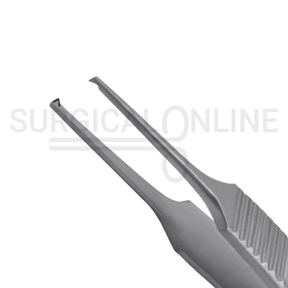 Graefe Iris Forceps Straight 1/2 Teeth 3.00"