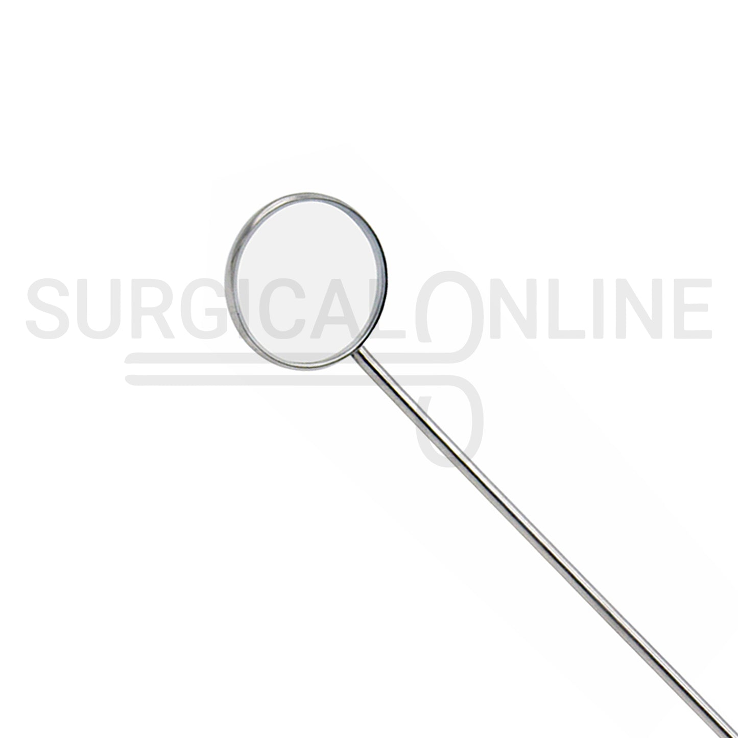 Laryngeal Mirror #5 24mm Angled Mirror With Grip Handle 8"