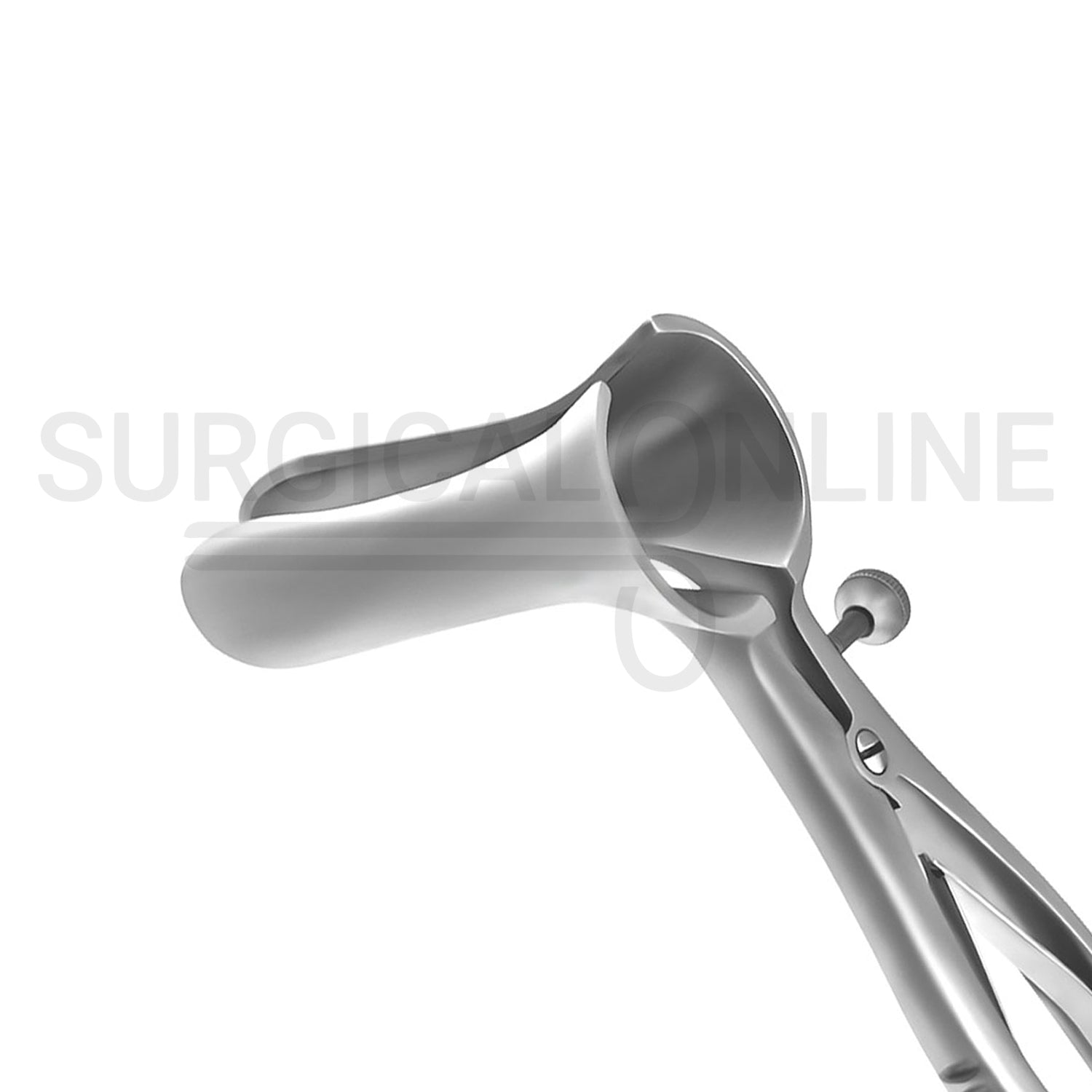 Pratt Rectal Speculum 8.5″ With Set Screw Blades 3.5" Long x 1" Wide