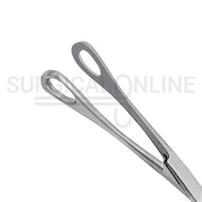 Foerster Sponge Forceps Serrated Straight 7.00"