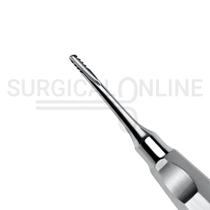 Serrated Dental Elevator 4mm Tip 6″