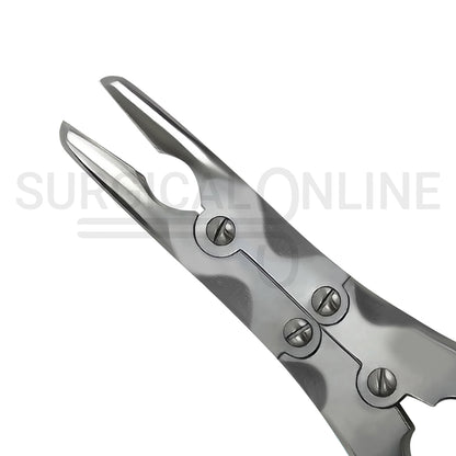 Beyer Bone Rongeur Straight Jaws 3.5mm Wide 7.00″