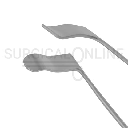 Rigby Vaginal Retractor 7" Long, 7/9" x 2 3/4" Blades With Grip Lock Handle