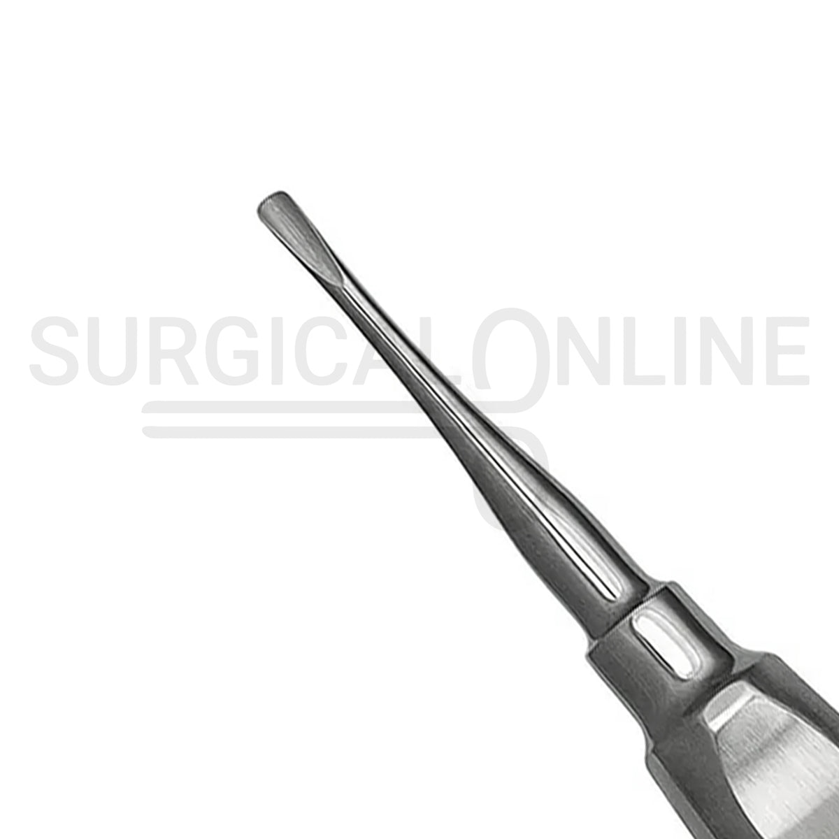 Dental Elevator #81 6″ Straight Flat Tip With Standard Handle
