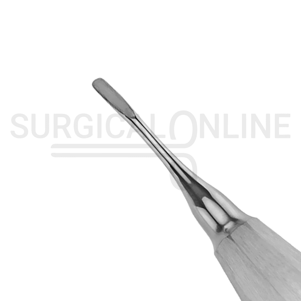 Luxating Elevator 5mm Curved Tip 5″ Half Gold Handle