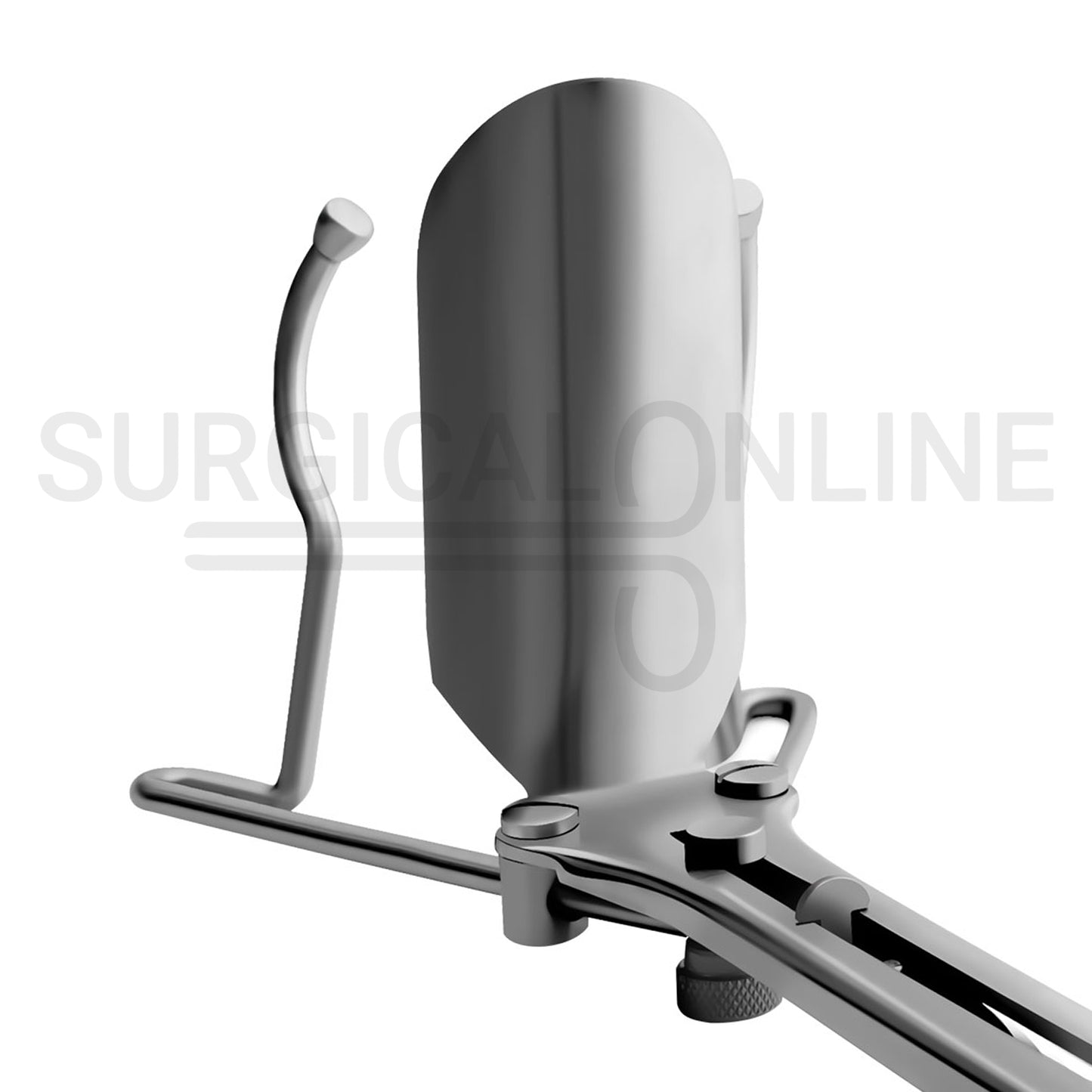 Guttmann Vaginal Speculum 9" Long, 4" x 1 3/8" Solid Center Blade
