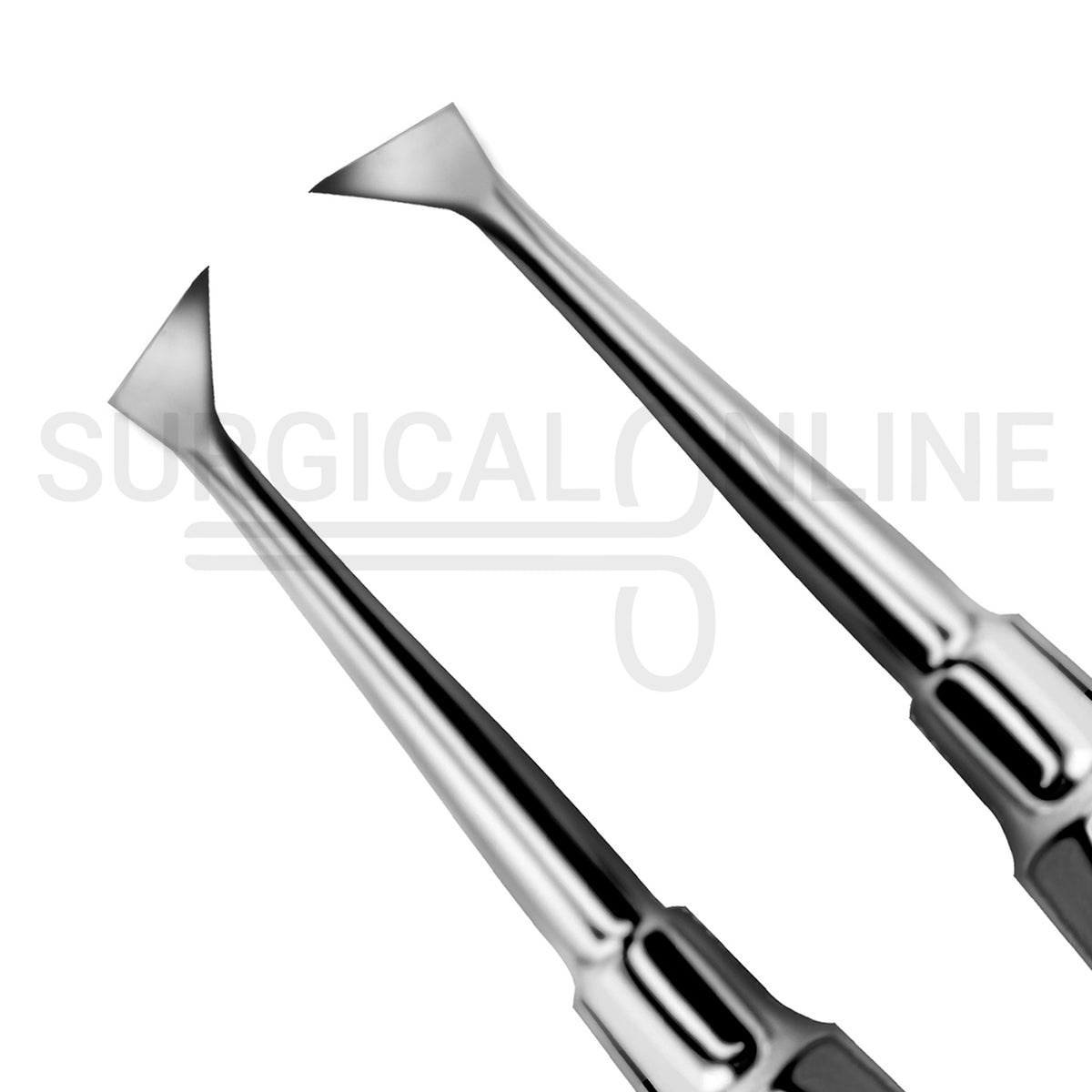 2 Pcs Cryer Root Elevator #25 Left & #26 Right Angled 6″ Set
