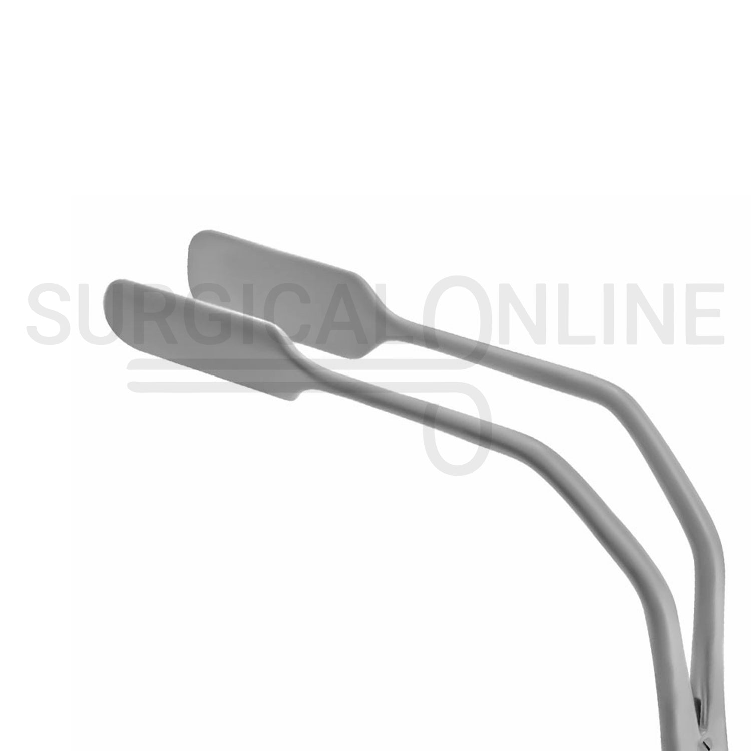 Lateral Vaginal Retractor 8.25″ Extra Long Ratchet Gold Handles