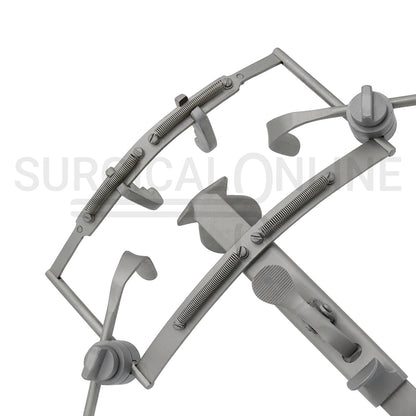 Dingman Mouth Gag Retractor Complete Set With 3 Tongue Blades