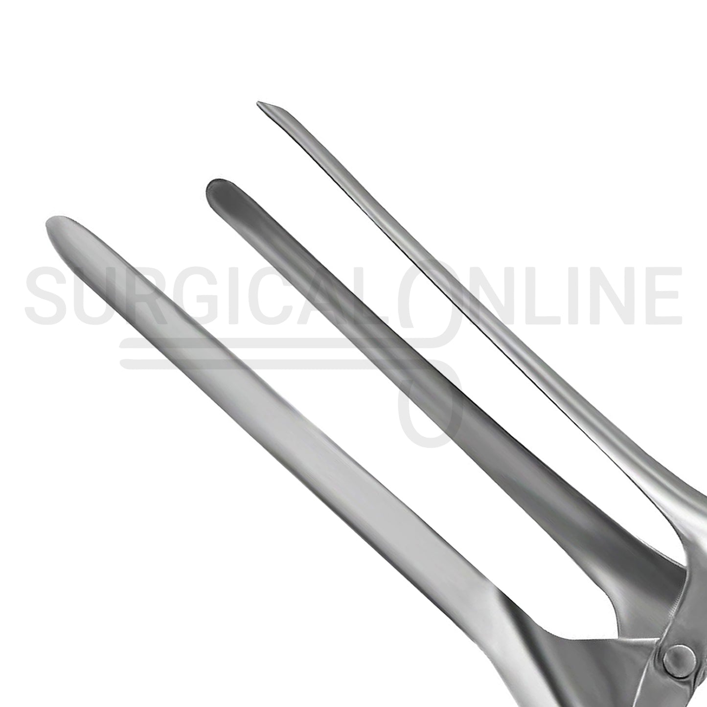 Polansky Vaginal Speculum 17″ 3-Blades With Butterfly Screw
