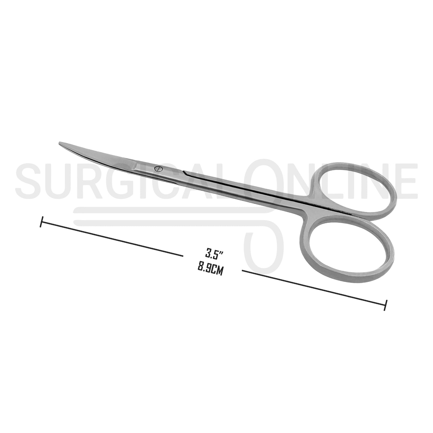 Iris Scissors 3.50" Curved