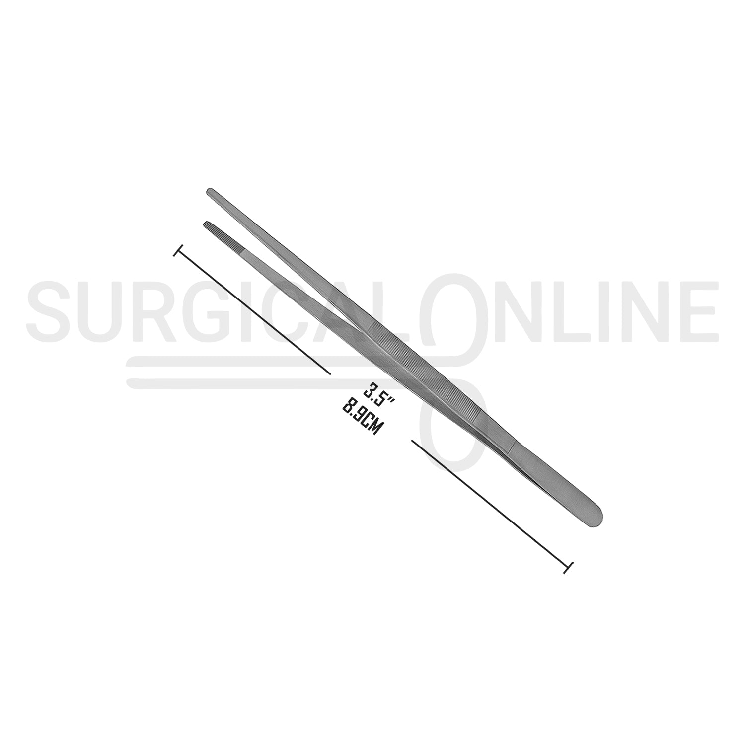 Thumb Dressing Forceps Serrated 3.50"