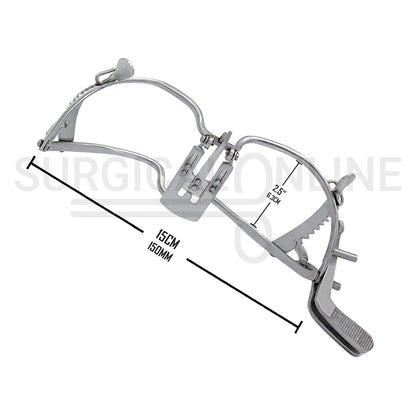Whitehead Mouth Gag With Tongue Depressor 15cm Adult